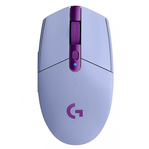 BEVIELĖ PELYTĖ LOGITECH G305 LIGHTSPEED Wireless Gaming Mouse - LILAC - 2.4-Klaviatūros, pelės