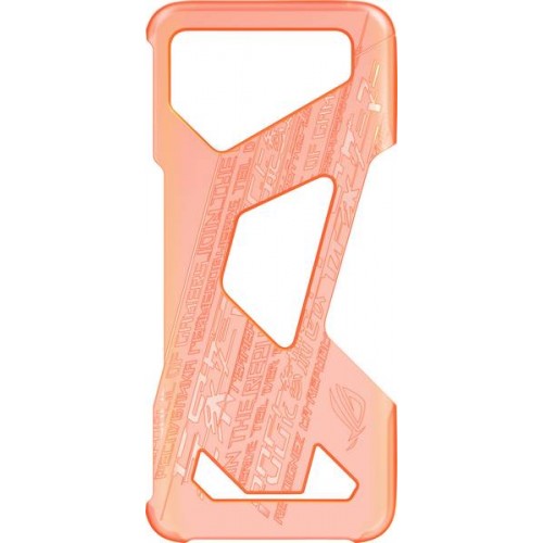 Dėklas Asus Rog Neon Aero Case ZS661KS Semi-transparent with orange-Dėklai-Mobiliųjų telefonų
