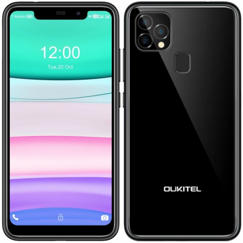 Išmanusis telefonas Oukitel C22 Dual SIM 4/128GB Midnight Black-Kiti išmaniųjų telefonų