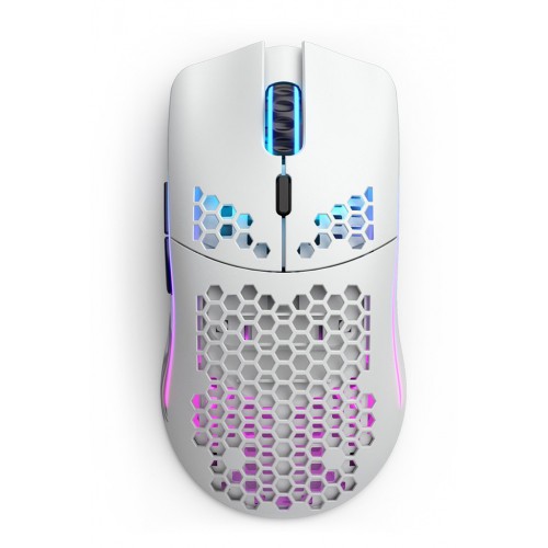 BEVIELĖ PELĖ Glorious PC Gaming Race Model O Wireless white-Klaviatūros, pelės ir