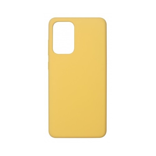 Dėklas JM LIQUID SILICONE case for Samsung Galaxy A52 5G, Yellow-Dėklai-Mobiliųjų telefonų