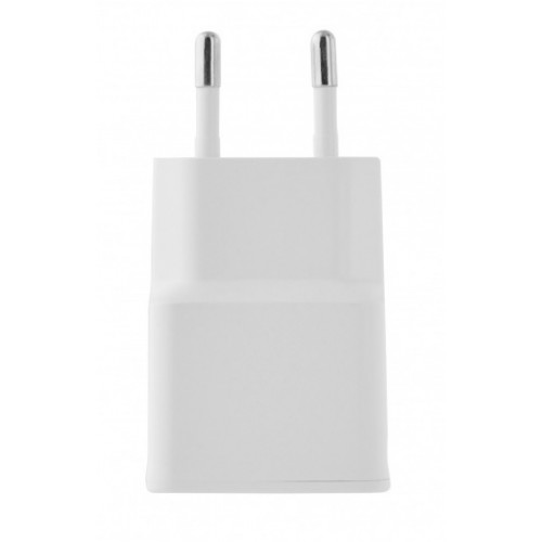 TOTI Wall Charger with Micro-USB Cable, 1 m, Dual USB 2.4A, White-Krovikliai-Mobiliųjų