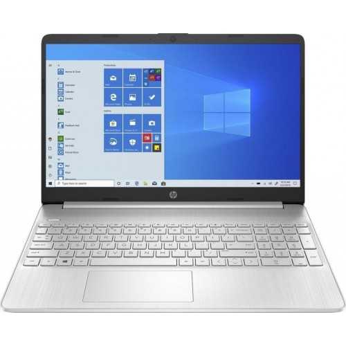 Nešiojamasis kompiuteris HP 15s-eq1001nw Ryzen 5 4500U/8GB/512GB SSD/Win10 Silver-Nešiojamieji