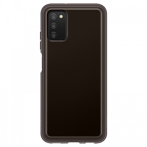 Dėklas QA038TBE Soft Clear Cover (JDM) case for Samsung Galaxy A03, Black