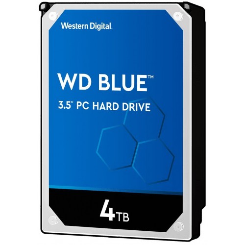Vidinis diskas HDD SATA 4TB 6GB/S 256MB BLUE WD40EZAZ WDC-Standieji diskai-Kompiuterių