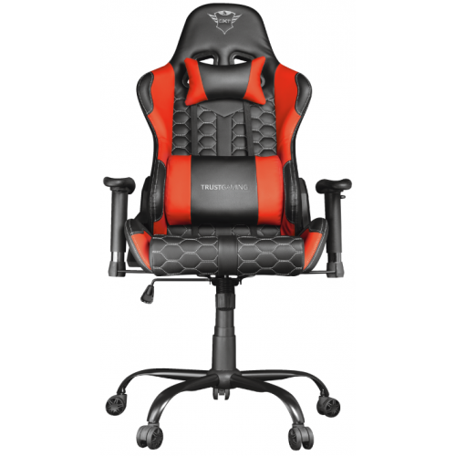 Žaidimų kėdė Trust GXT708R RESTO CHAIR RED-Žaidimo kėdės-Žaidimų įranga ir priedai