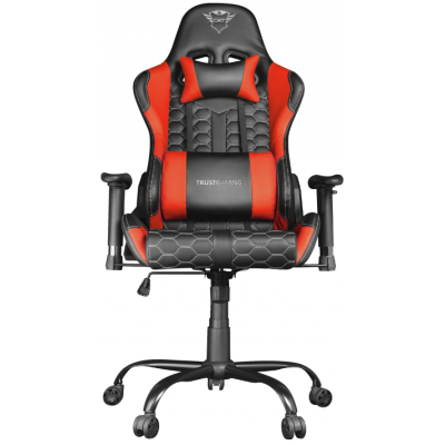 Žaidimų kėdė Trust GXT708R RESTO CHAIR RED-Žaidimo kėdės-Žaidimų įranga ir priedai