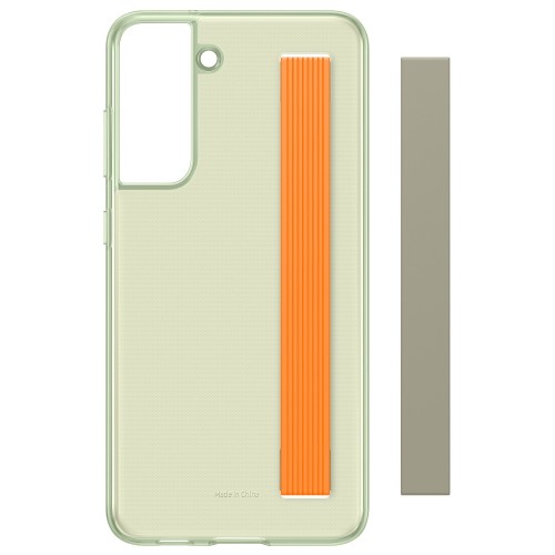 Dėklas XG990CME Clear Strap Cover case for Samsung Galaxy S21 FE, Olive Green