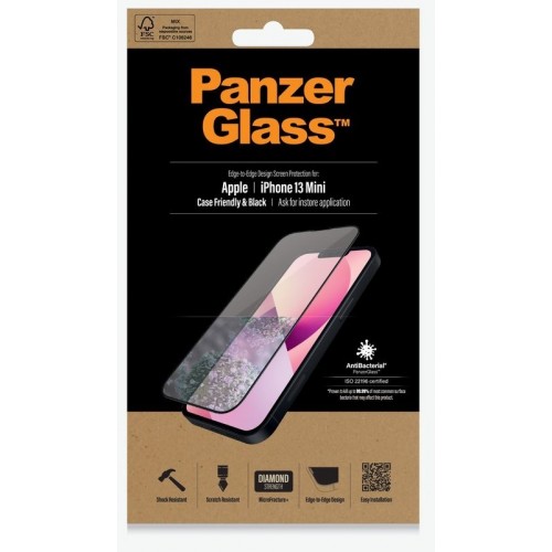 Apsauginis stiklas PREMIUM TEMPERED biometric glass screen protector full cover for iPhone 13
