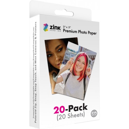 FOTOPOPIERIUS Polaroid Zink Media 2x3" 20 pack-Momentiniai fotoaparatai-Fotoaparatai