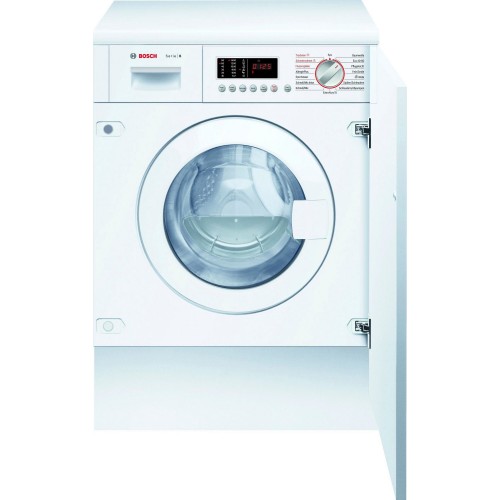 Įmontuojama skalbimo mašina su džiovinimo funkcija Bosch WKD28542-Skalbyklės -