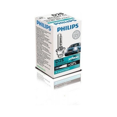 Lemputė PHILIPS D2S X-treme Vision (85122XVC1)-Philips-Ksenoninės lemputės