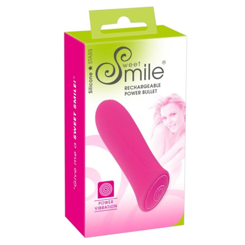Sweet Smile vibratorius Pirštukas (rožinė)-Klasikiniai vibratoriai-Vibratoriai