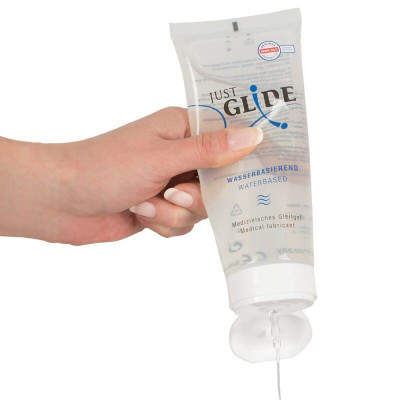 Vandens pagrindo lubrikantas Just Glide (200 ml)-Vaginaliniai lubrikantai-Lubrikantai