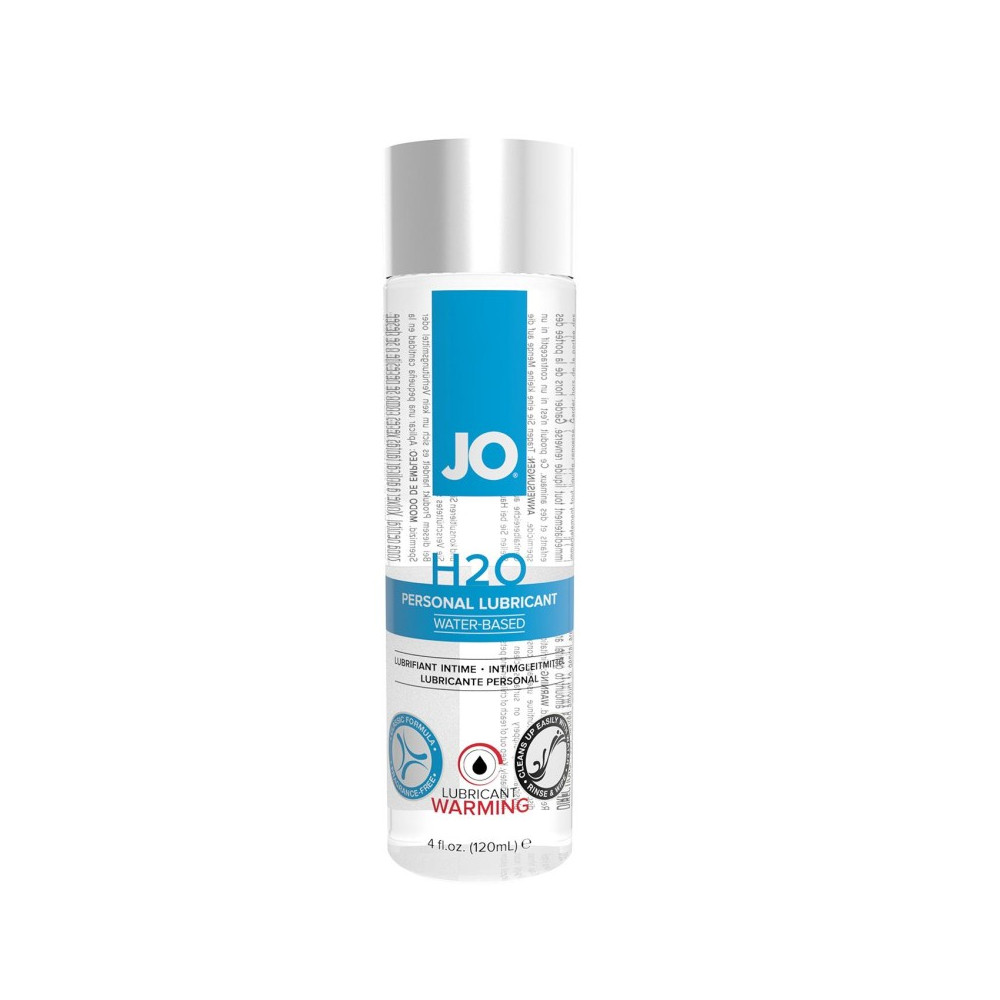 System JO - H2O Šildantis lubrikantas 120 ml-Vaginaliniai lubrikantai-Lubrikantai