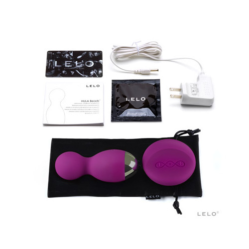Vaginaliniai kamuoliukai LELO Hula (alyviniai)-Nuotolinio valdymo vibratoriai-Vibratoriai