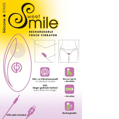 Sweet Smile Touch klitorio vibratorius-Klitoriniai vibratoriai-Vibratoriai