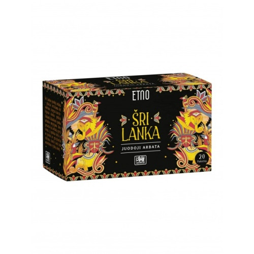 Etno juodoji arbata Šri Lanka 40g (2gx20 vnt.)-Juodoji arbata-Arbata
