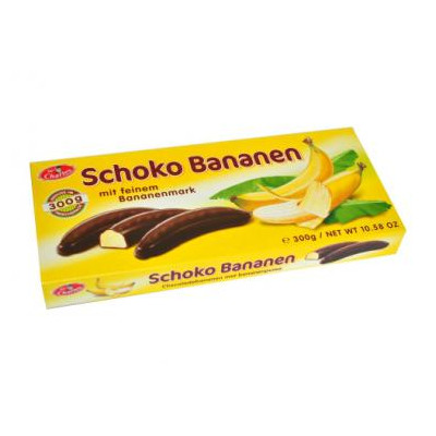 Bananai šokolade SIR CHARLES, 300 g-Saldainiai-Saldumynai