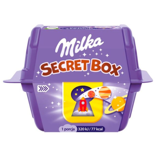 Saldainių dėžutė MILKA, Secret Box, 14,4 g-Saldainiai-Saldumynai