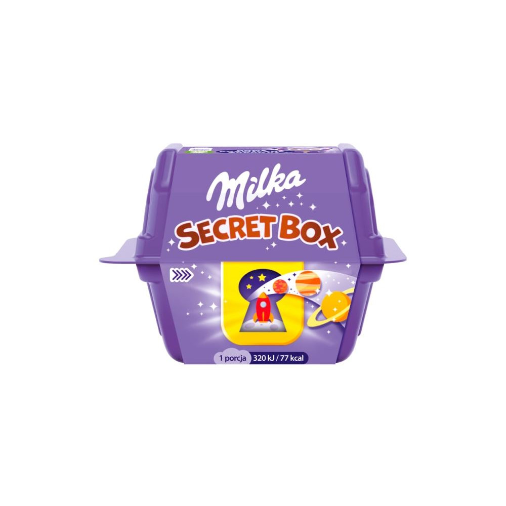 Saldainių dėžutė MILKA, Secret Box, 14,4 g-Saldainiai-Saldumynai