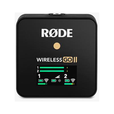 Rode Wireless GO II-Mikrofonai-Vaizdo kameros ir jų priedai