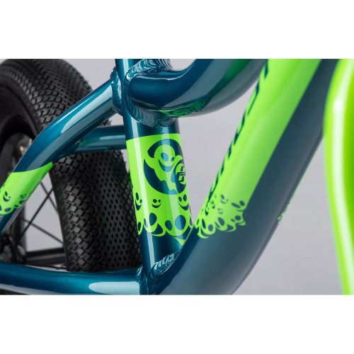 Balansinis dviratis Ghost Powerkiddy 12" (mėlynas/žalias)-KITI-Balansiniai