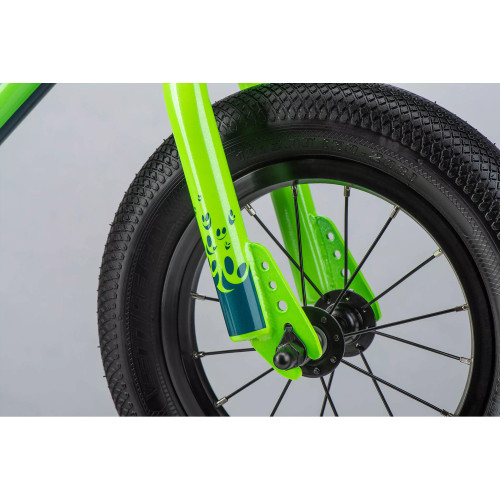 Balansinis dviratis Ghost Powerkiddy 12" (mėlynas/žalias)-KITI-Balansiniai