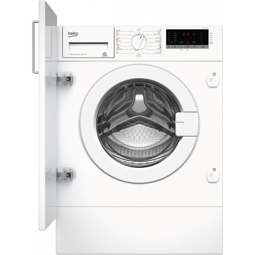 Įmontuojama skalbimo mašina Beko WITC7612B0W-Skalbimo mašinos-Skalbimo ir rūbų priežiūros