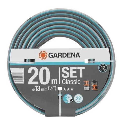 Classic žarna 13 mm (1/2&34) Gardena 18006-24, 9672870-01-Laistymo sistemų