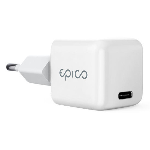 Kroviklis EPICO 30W GaN Mini Charger - white-Krovikliai-Mobiliųjų telefonų priedai