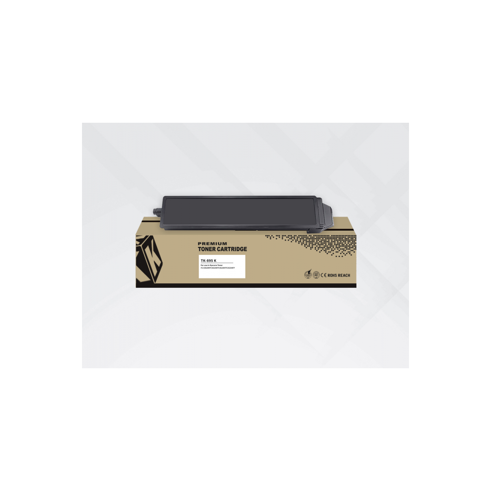 Neoriginali HYB Kyocera TK-895, juoda kasetė-HYB-Neoriginalios kasetės Kyocera