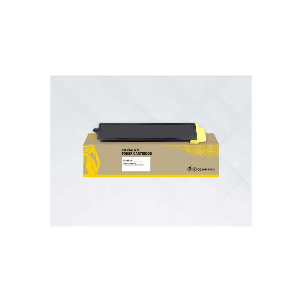 Neoriginali HYB Kyocera TK-895, geltona kasetė-HYB-Neoriginalios kasetės Kyocera