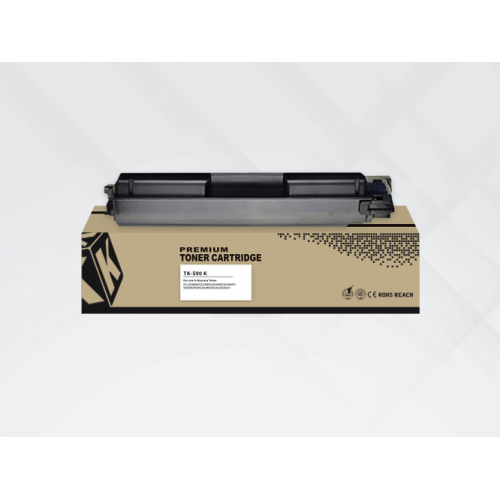 Neoriginali HYB Kyocera TK-590K, juoda kasetė-HYB-Neoriginalios kasetės Kyocera