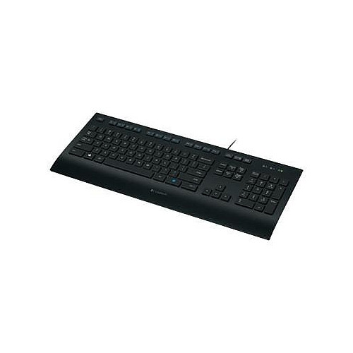 Logitech K280e Laidinė klaviatūra, USB, US, Juoda-Klaviatūros, pelės ir kilimėliai-Kompiuterių