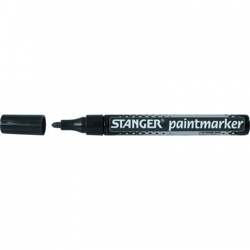 Stanger Žymeklis Paintmarker 2-4 mm, juodas, pakuotėje 10 vnt. 219011-Žymekliai-Rašymo