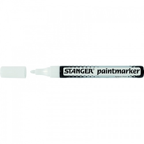 Stanger Žymeklis Paintmarker 2-4 mm, baltas, pakuotėje 10 vnt. 219017-Žymekliai-Rašymo