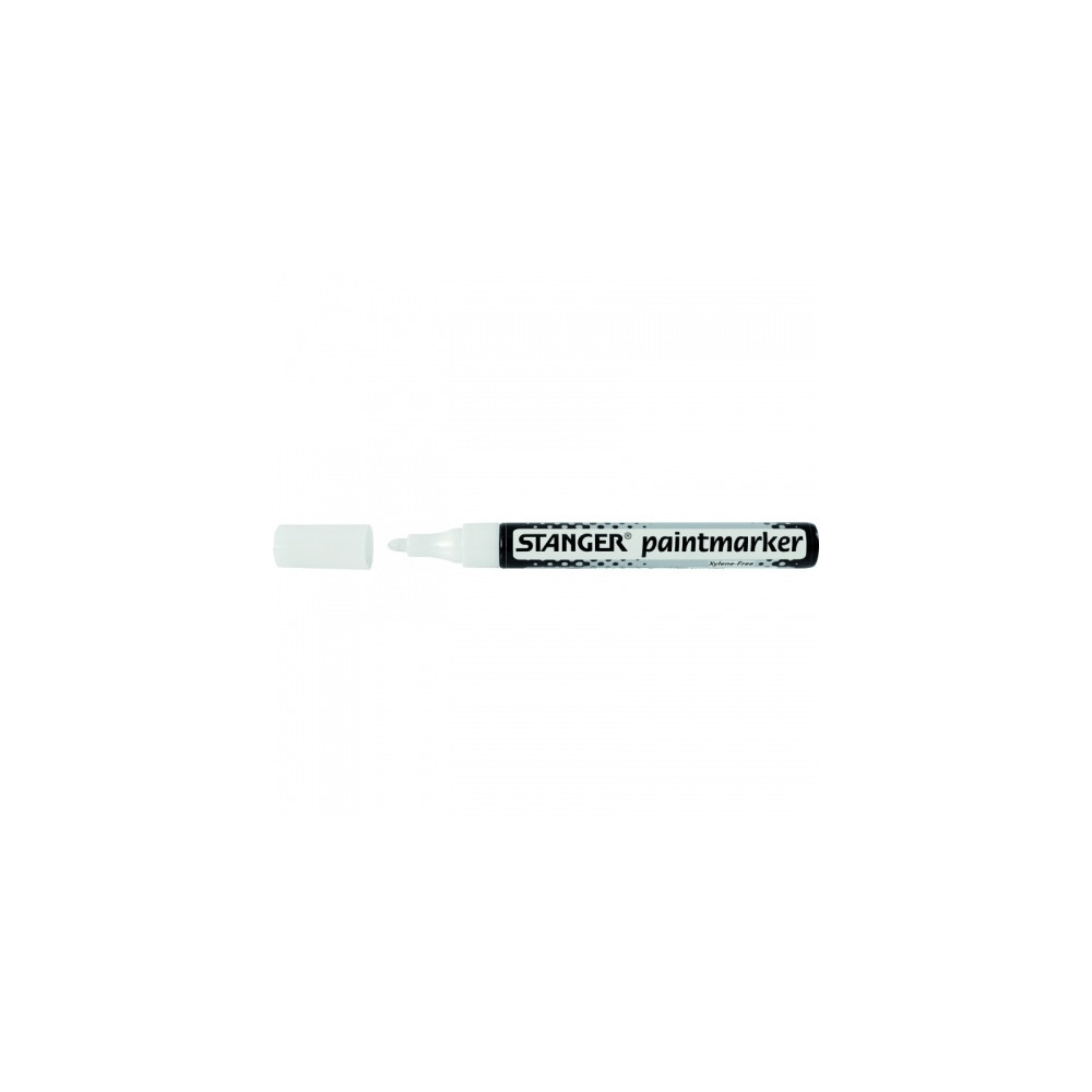 Stanger Žymeklis Paintmarker 2-4 mm, baltas, pakuotėje 10 vnt. 219017-Žymekliai-Rašymo