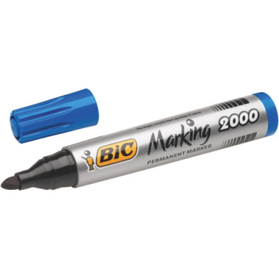 Bic Permanentinis žymeklis Eco 2000 2-5 mm, mėlynas, 1 vnt. 000064-Žymekliai-Rašymo priemonės