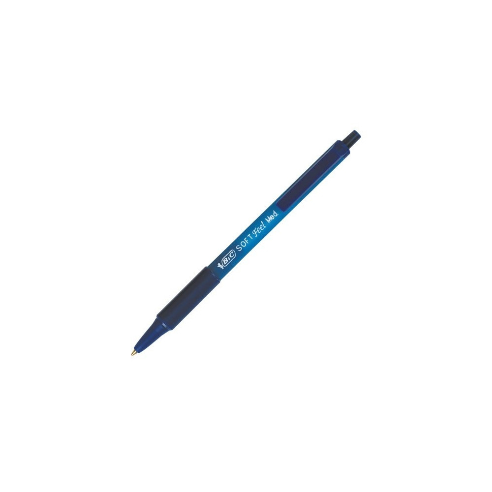 Bic Tušinukas Softfeel Clic 1.0 mm, mėlynas, 1 vnt. 914346-Tušinukai-Rašymo priemonės