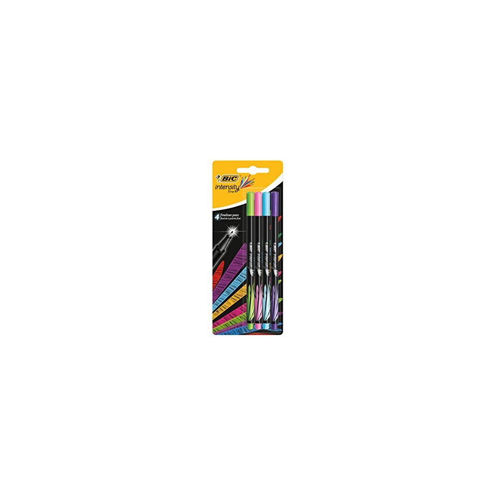 Bic Rašiklių rinkinys FineLiners Intensity Fine Fun Mix 4 spalvų rinkinys 449275-Neoriginalios