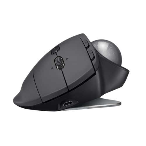 Pelė belaidė Logitech MX Ergo Wireless Trackball (910-005179)-Klaviatūros, pelės ir