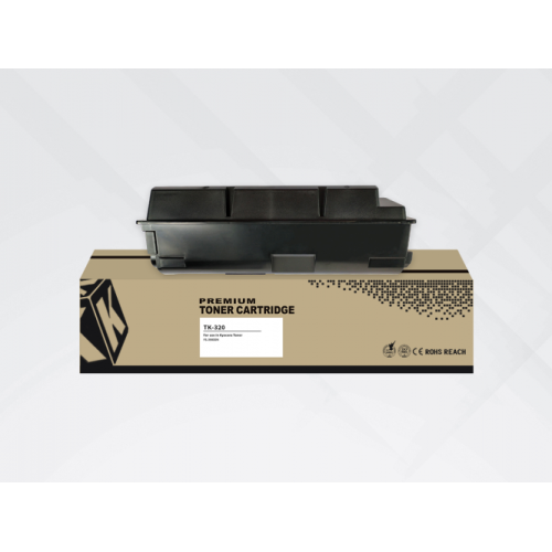 Neoriginali HYB Kyocera TK-320, juoda kasetė-HYB-Neoriginalios kasetės Kyocera