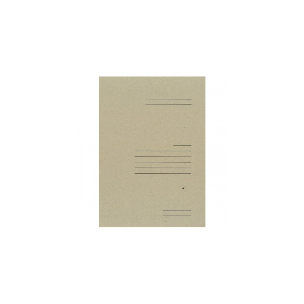 Kartoninis segtuvėlis SMLT, A4, 400g, rudas su spauda ir įsegėle-Segtuvai-Dokumentų laikymo