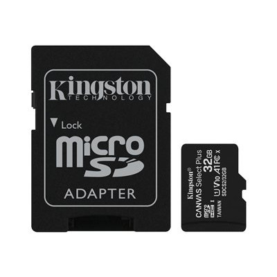 Atminties kortelė Kingston SDCS2/32GB Canvas Plus-Atminties kortelės-Išorinės duomenų laikmenos