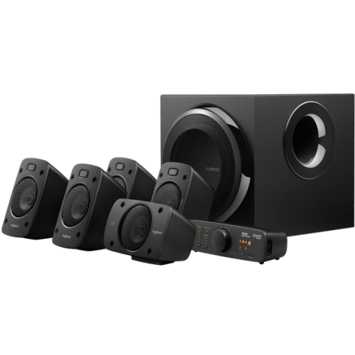 Garso kolonėlės Logitech Z906 5.1 Surround sound speaker system (980-000468), juodos-Garso