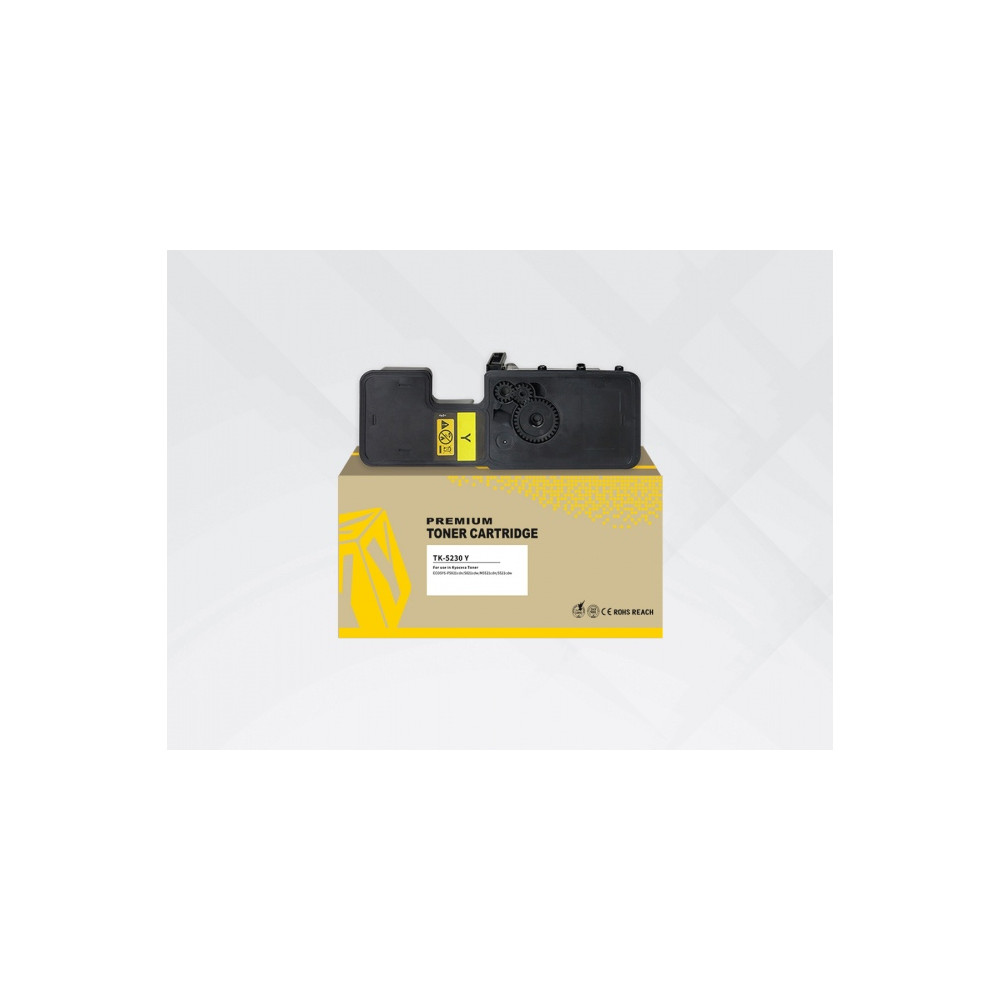 Neoriginali HYB Kyocera TK-5230Y (1T02R7ANL0), geltona kasetė-HYB-Neoriginalios kasetės Kyocera