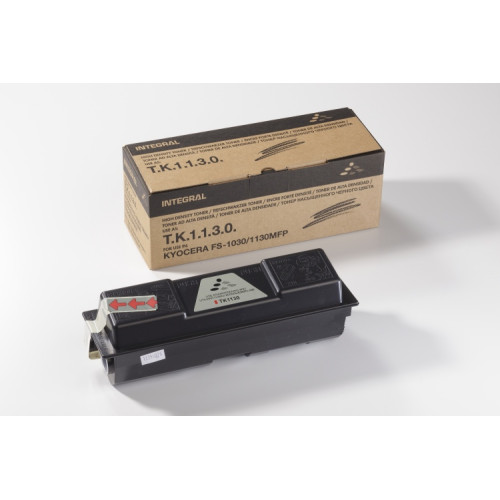 Neoriginali Integral Kyocera TK1130, juoda kasetė-Kito gamintojo-Neoriginalios kasetės Kyocera