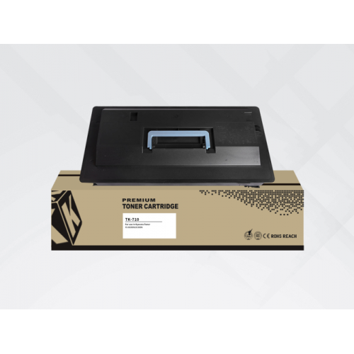 Neoriginali HYB Kyocera TK-710, juoda kasetė-HYB-Neoriginalios kasetės Kyocera