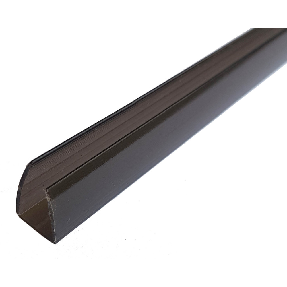 Profilis 2.1 m 10mm bronza-pilkas-Šiltnamių priedai-Šiltnamiai Ir Jų Priedai